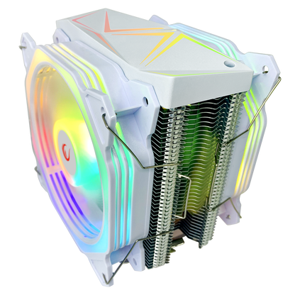 OCTAGON C60 Beyaz 1800RPM AM5/LGA1700 Uyumlu Hava Soğutmalı CPU Fan
