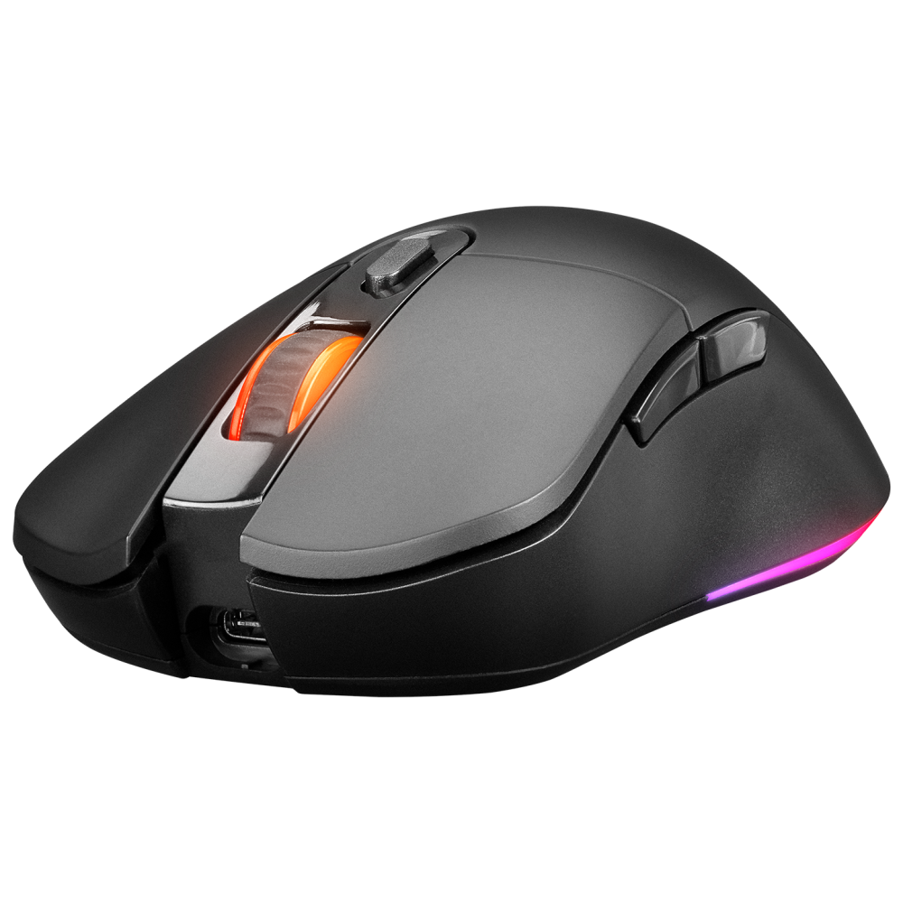 SMX-R89 X-PIKE Kablosuz/Kablolu Siyah RGB Ledli Şarjlı Gaming Oyuncu Mouse