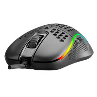 SMX-R85 GENTLE Siyah 12800dpi RGB Ledli Süper Hafif Makrolu Gaming Oyu ...
