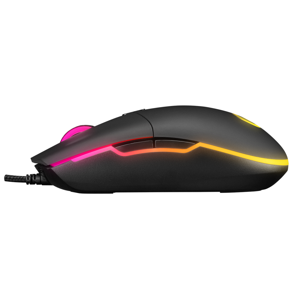 SMX-R63 GLORY Usb Siyah RGB Işıklı 6400dpi Gaming Oyuncu Mouse