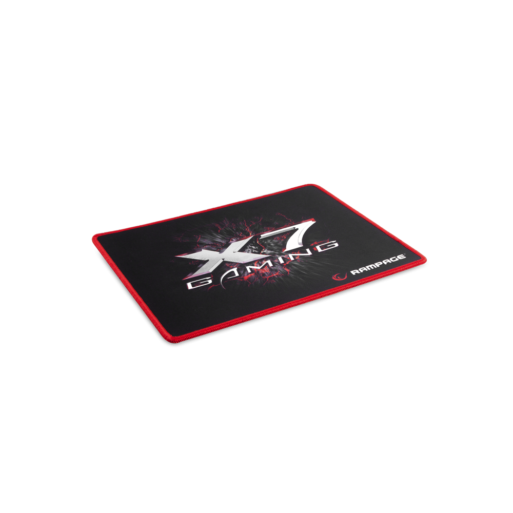 Mouse Pad R7 300267 32x27 cm Red Stitched Gaming Mouse Pad – Rampage