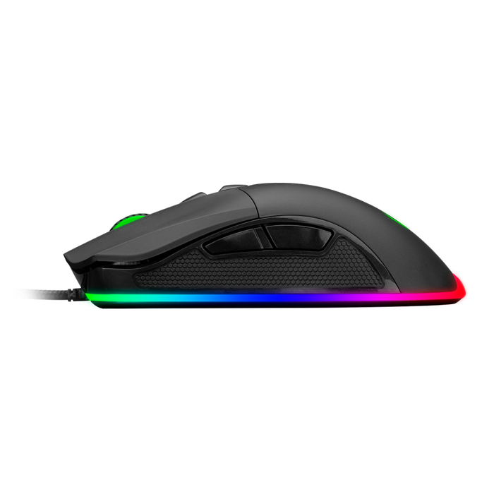 SMX-R65 TRIUMPH Usb Siyah RGB Işıklı 12400dpi Gaming Oyuncu Mouse – Rampage