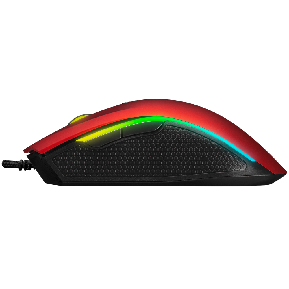 SMX-R44 Makrolu Kırmızı 6400dpi RGB Ledli Gaming Oyuncu Mouse