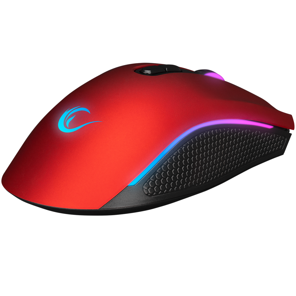 SMX-R44 Makrolu Kırmızı 6400dpi RGB Ledli Gaming Oyuncu Mouse