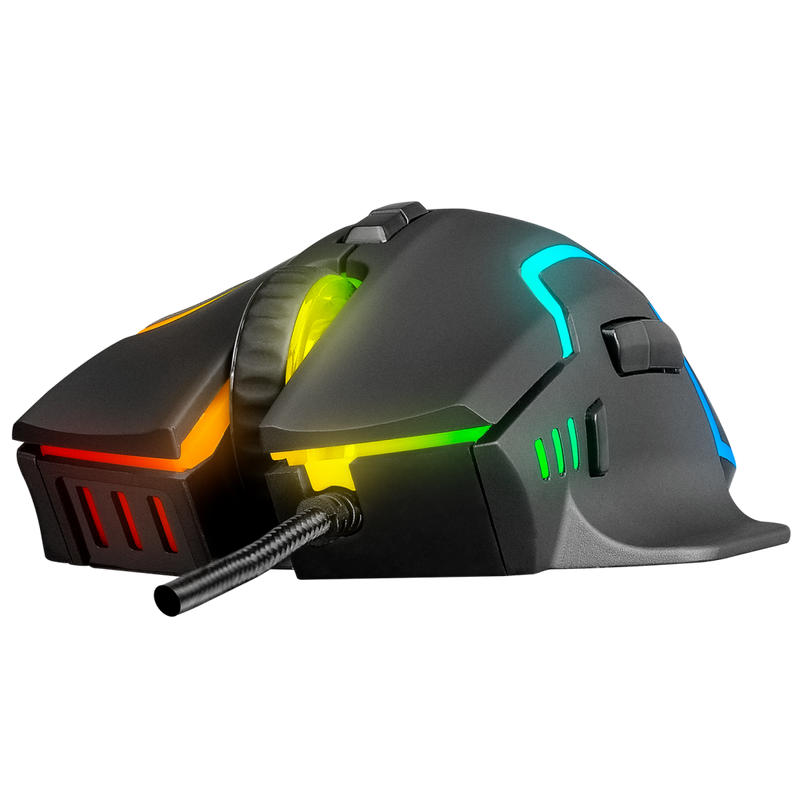Miracle M2 Usb Siyah 8 Tuşlu RGB 7200dpi Gaming Oyuncu Mouse – Rampage