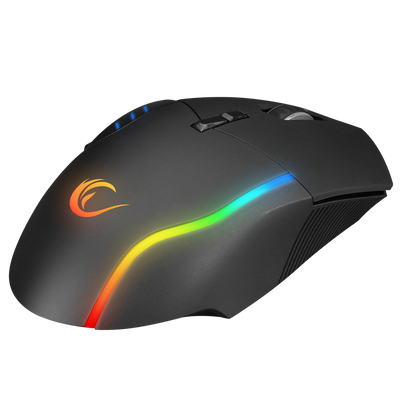 Smx-R83 X-Force 10000 Dpi RGB Oyuncu Mouse-Siyah – Rampage
