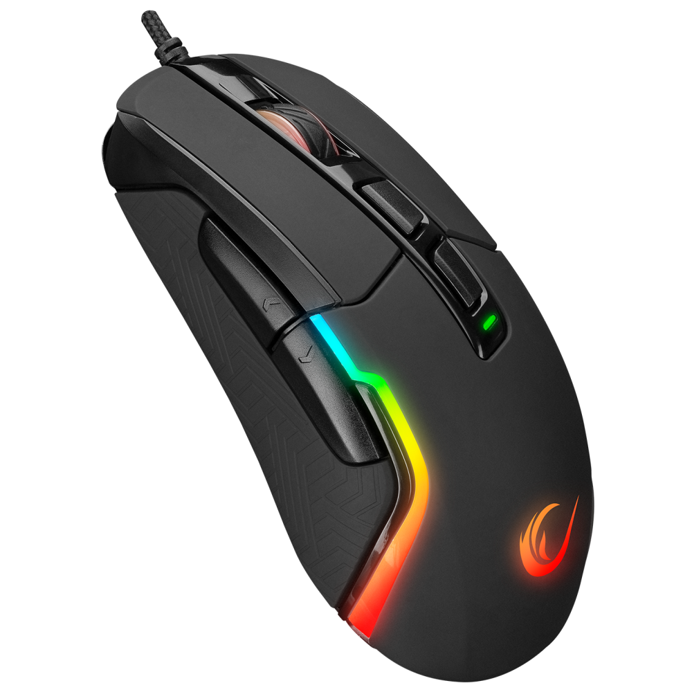 Rampage SMX-R68 FALCON-X Usb Siyah 800-6400 dpi RGB Ledli Gaming Oyuncu Mouse